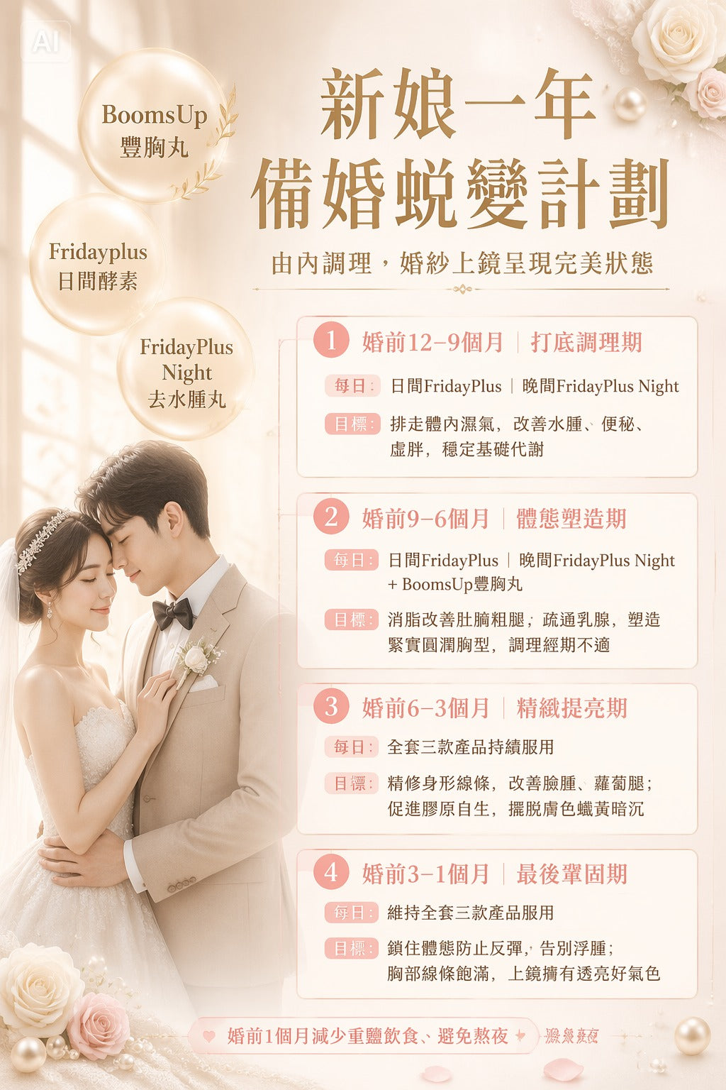 人生大事✨婚前準備 (Pre wedding)